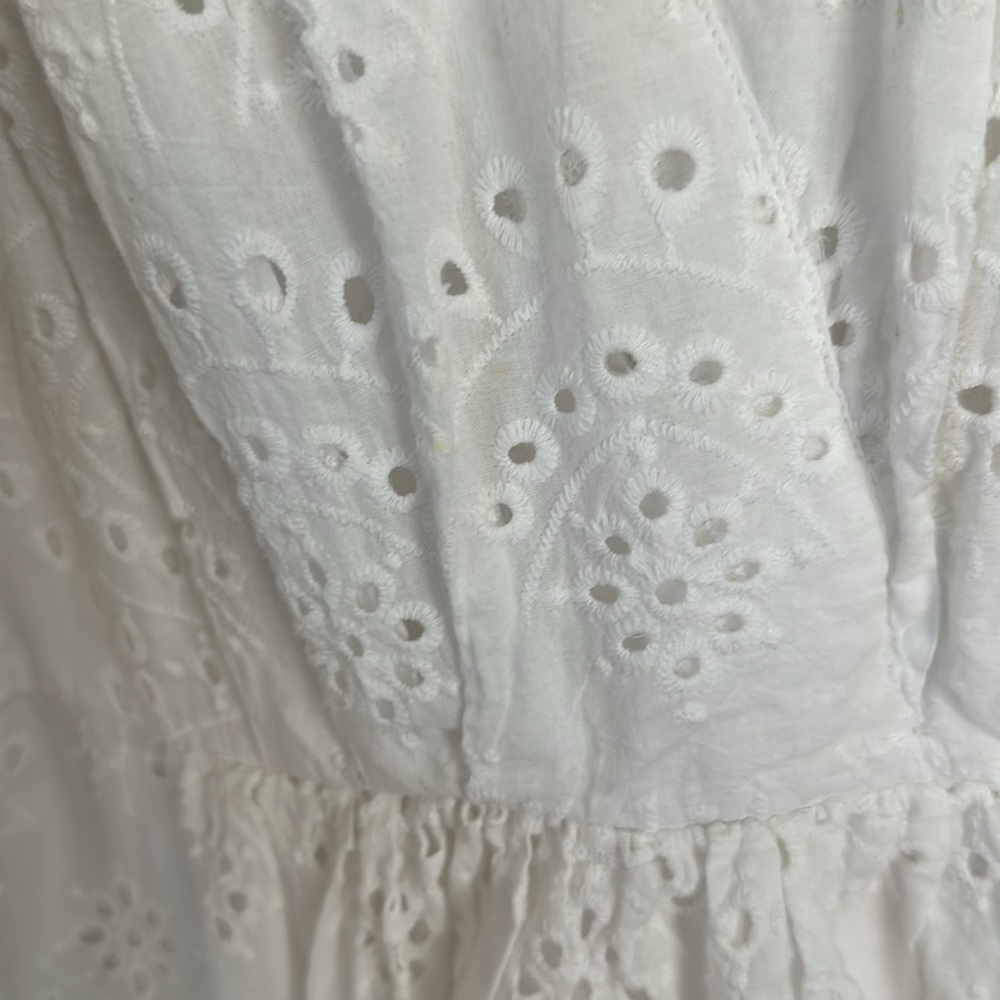 OPT white eyelet minidress small - Picture 5 of 8